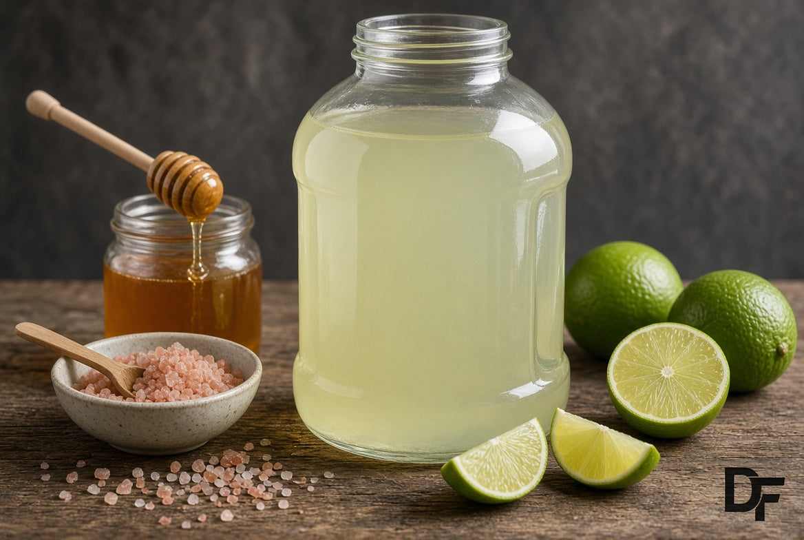 Stay Salty, Stay Strong: The One-Gallon Honey-Lime Electrolyte Water Recipe for High-Output Days