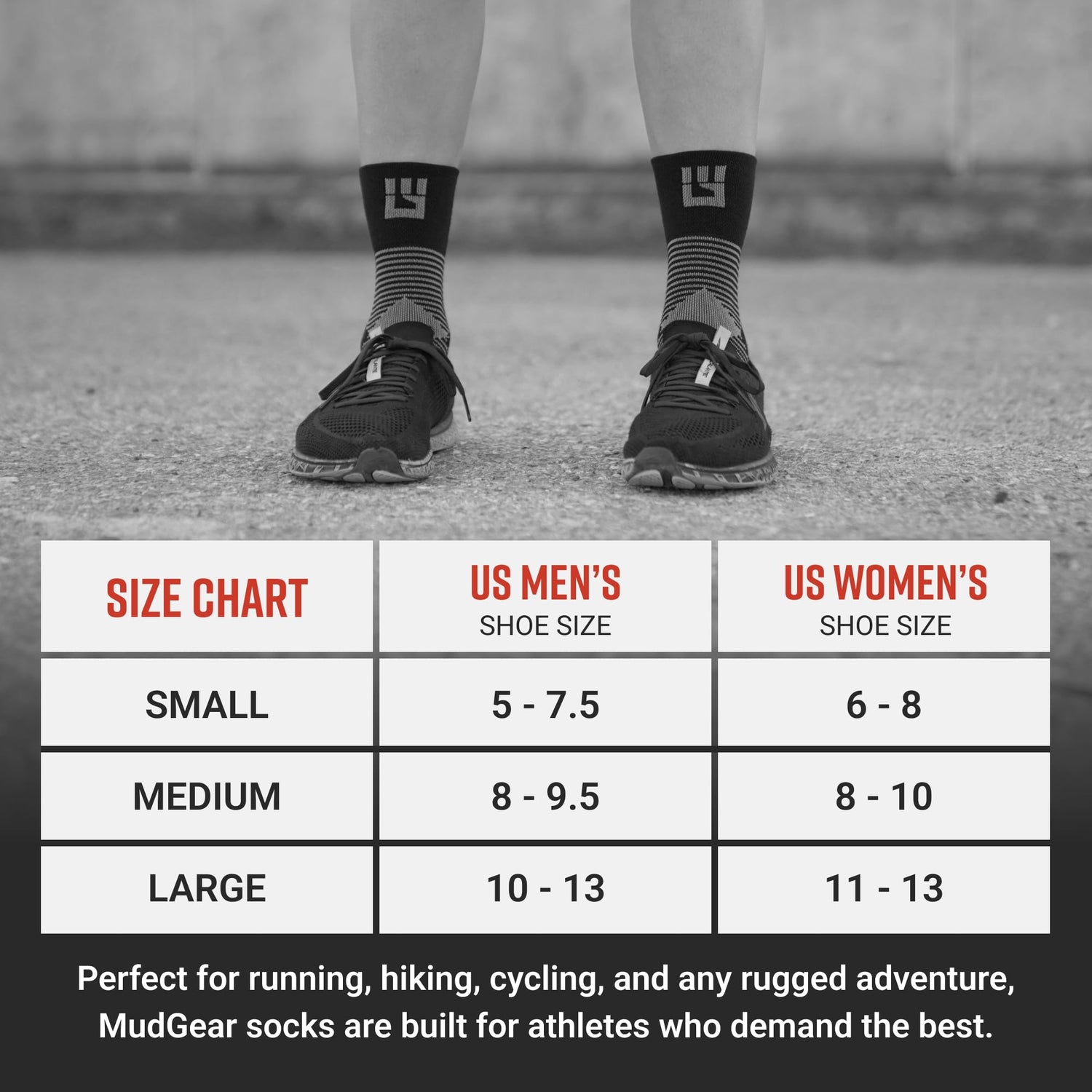 MudGear Hybrid Training Sock (BLUE)