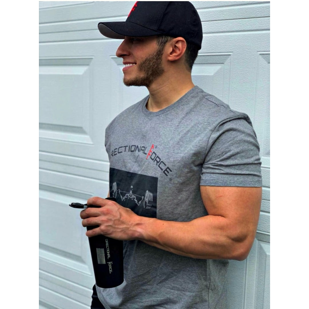 Directional Force Weight lifting Tee