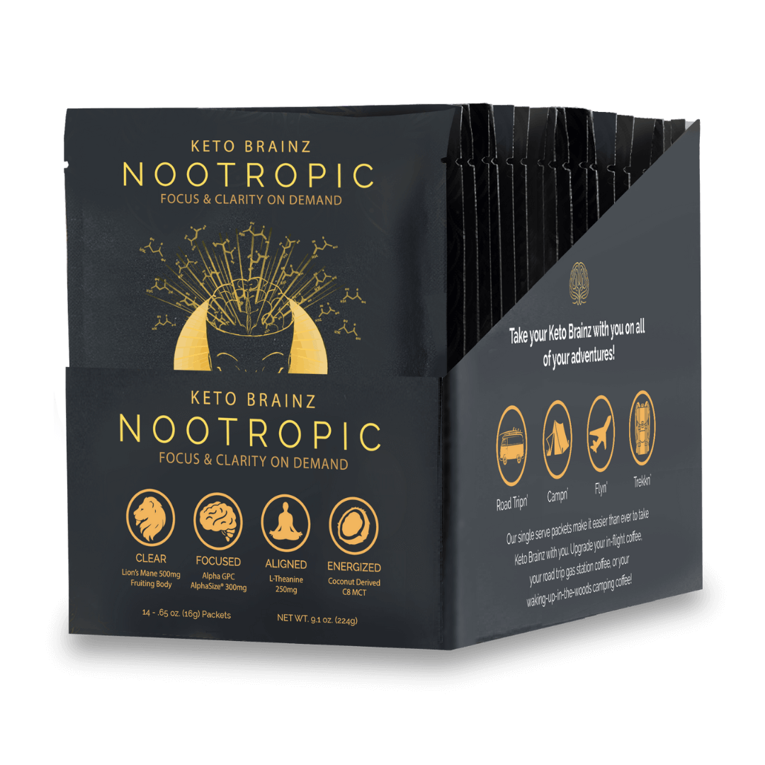 Keto Brainz Single Serve Packets - 14ct Box
