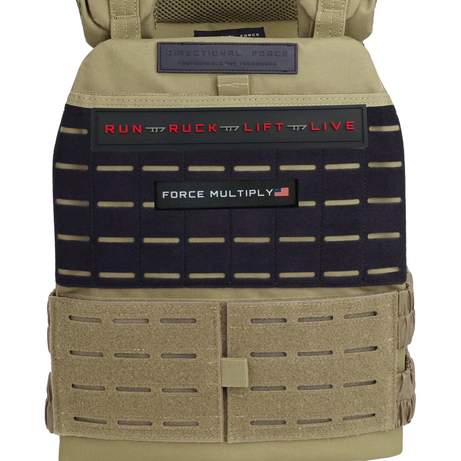 Centurion Weight Vest - Black & Tan