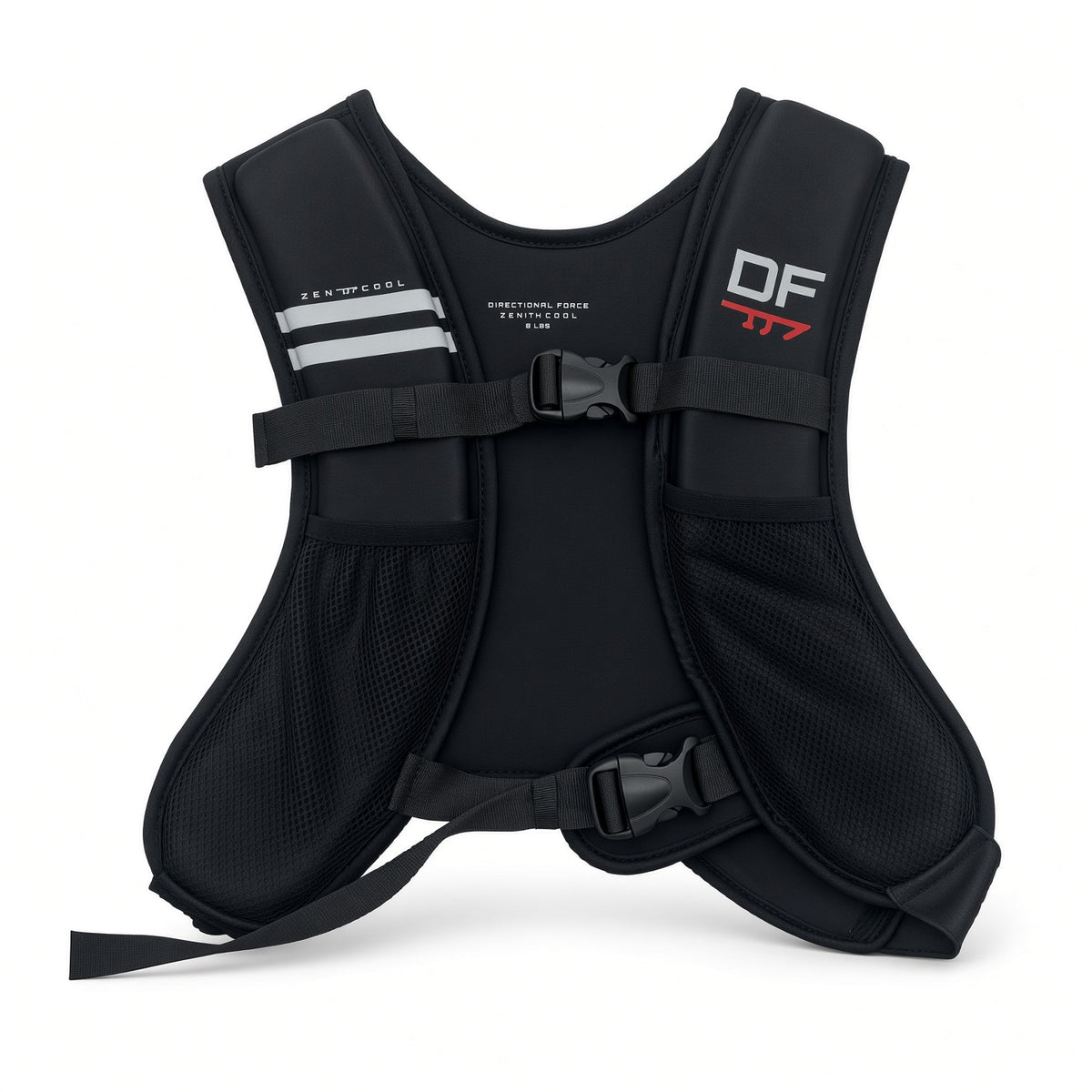Zen-Cool: Cooling Hydrogel Weight Vest - Black