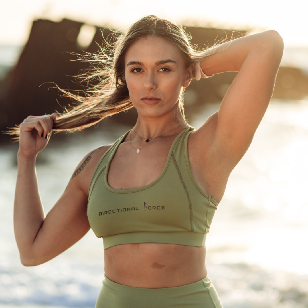 Freyja Sports Bra - OD Green