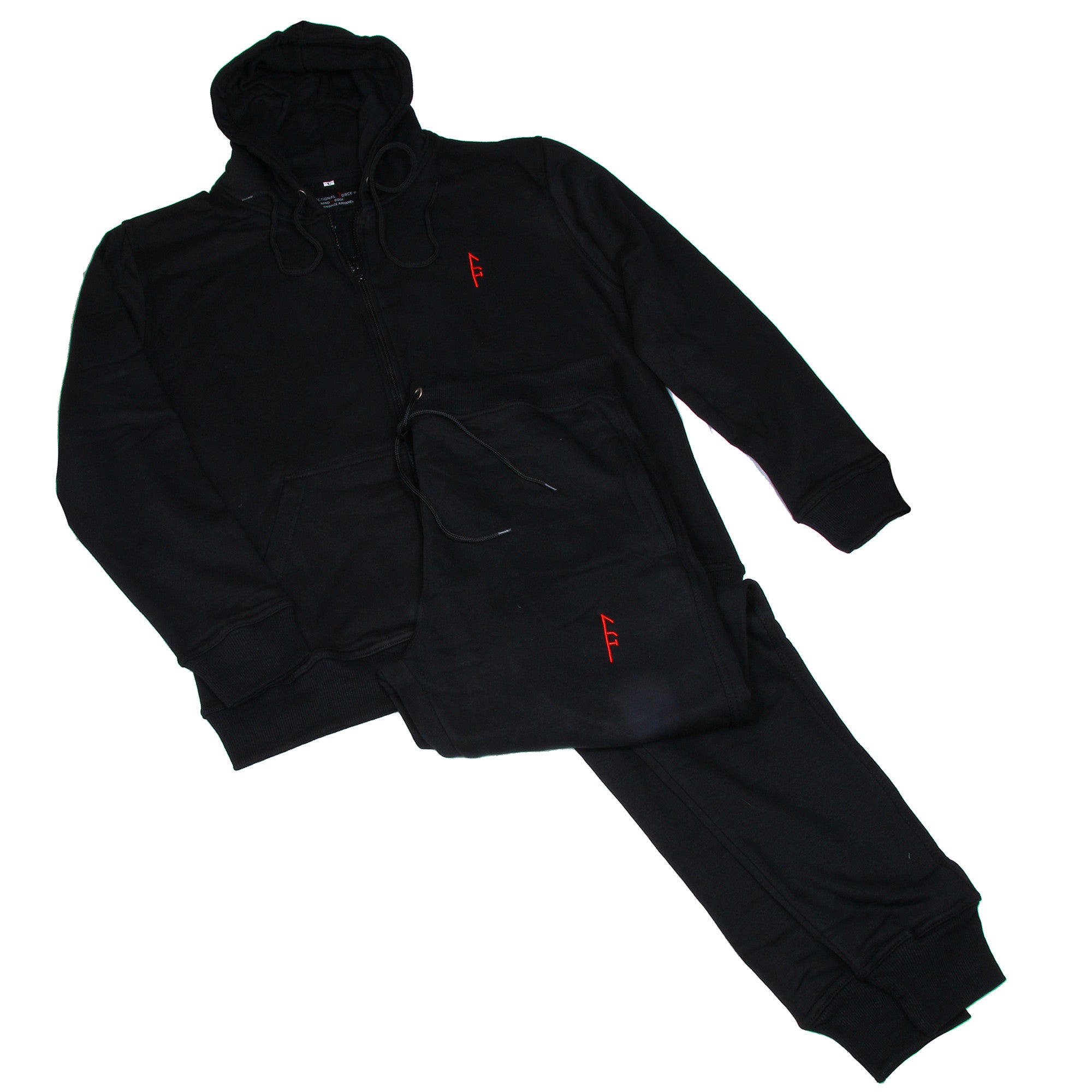 vendor unknown Black Vector Sweat Suit X Large